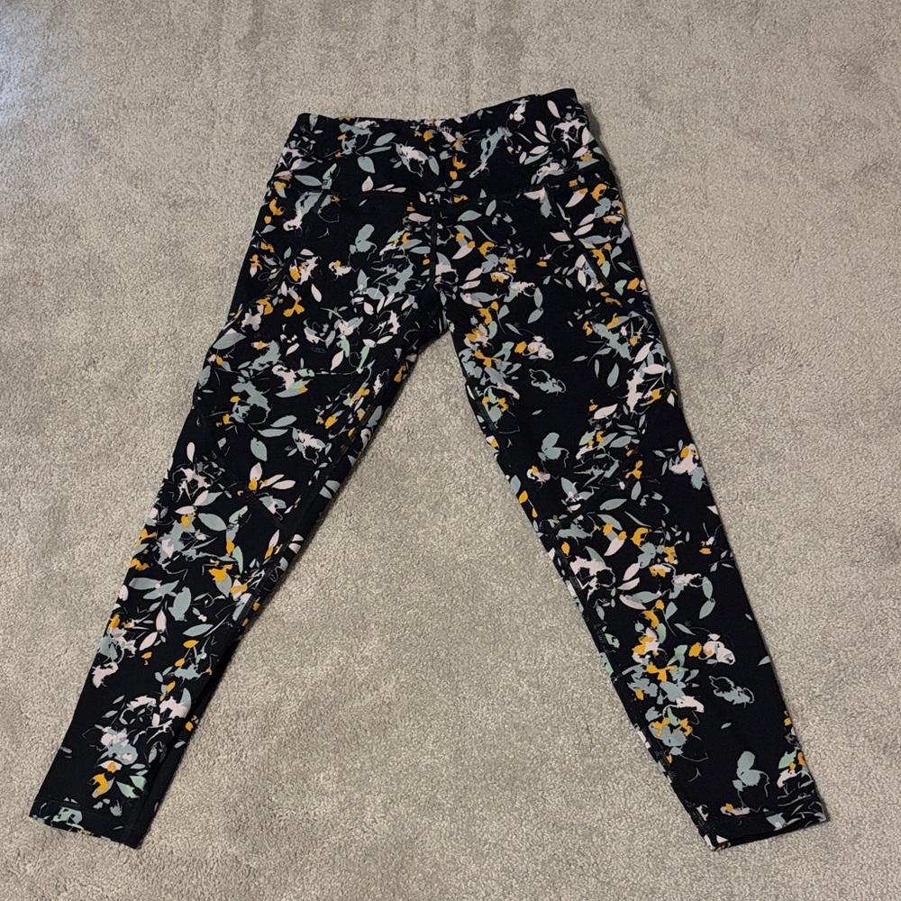 Sweaty Betty Power 7/8 floral legging S EUC